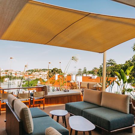 The Vintage Hotel & Spa Lisboa Exterior foto The rooftop bar at the Hotel